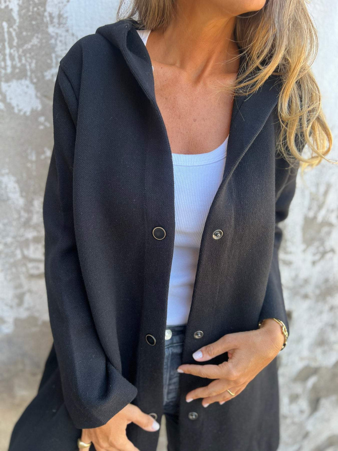 Lisa | Classic Buttoned Coat