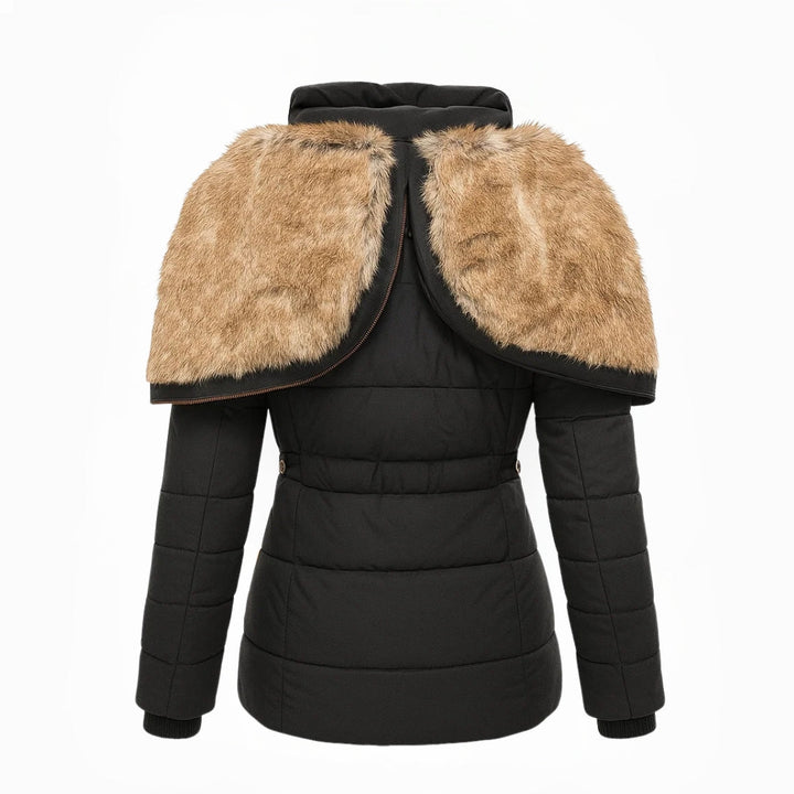 Candice | Detachable Fur Hooded Winter Jacket