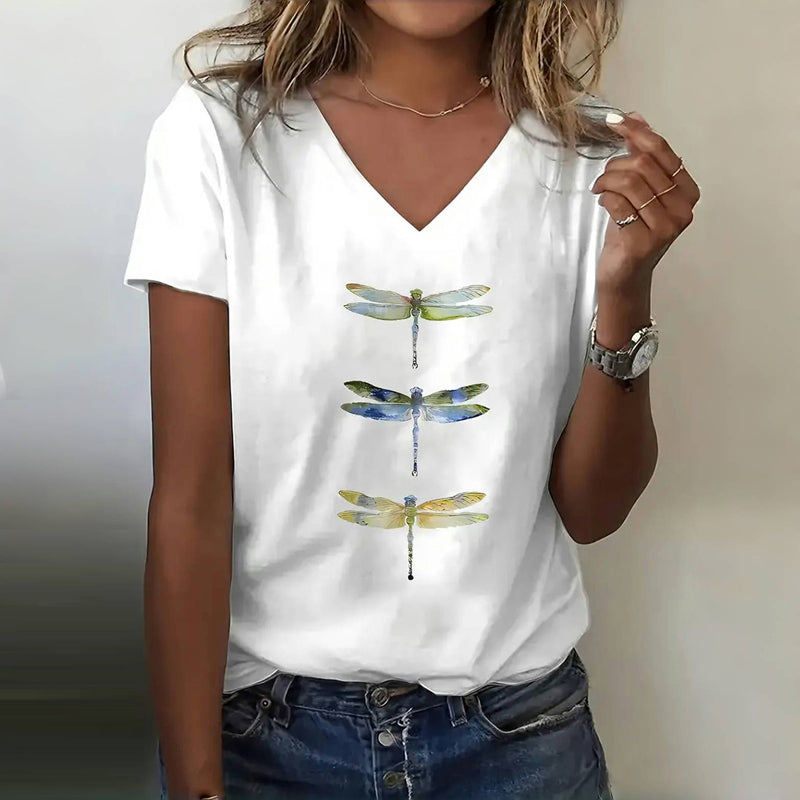 Nicole™ | Nature-Inspired Dragonfly Tee