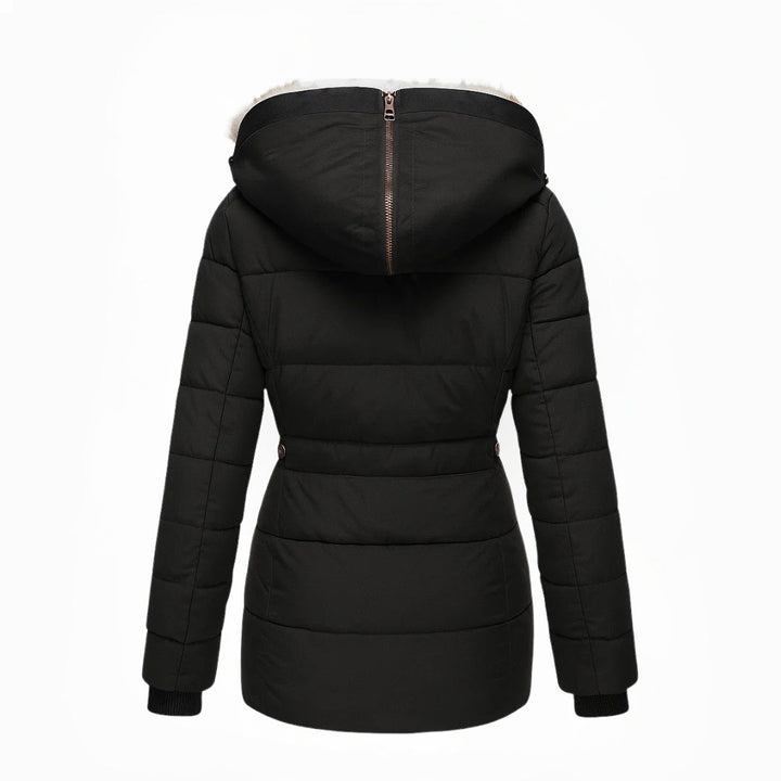 Candice | Detachable Fur Hooded Winter Jacket