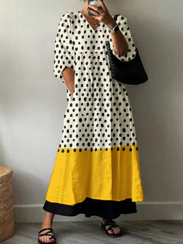 Estella | Elegant Printed Dress