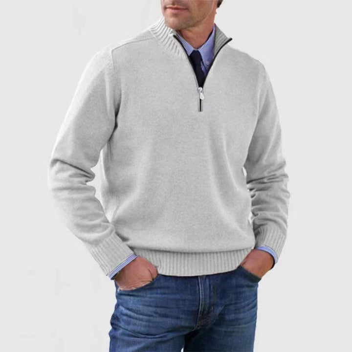 Logan | Classic Half-Zip Pullover