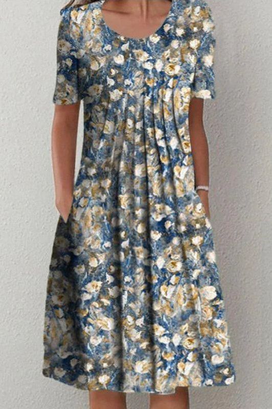 Margarette |  Elegant Tummy-Covering Dress