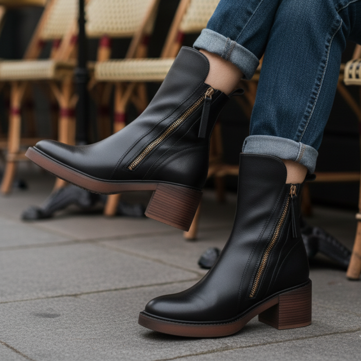 Helena | Classic Zip-Up Boots