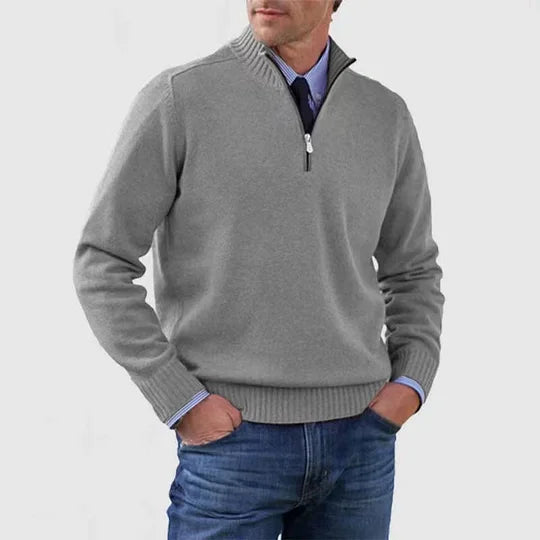 Logan | Classic Half-Zip Pullover