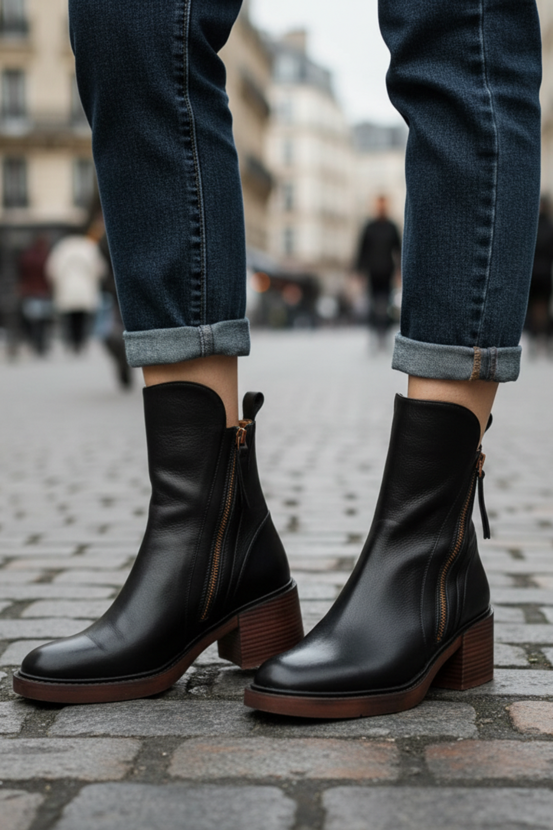 Helena | Classic Zip-Up Boots