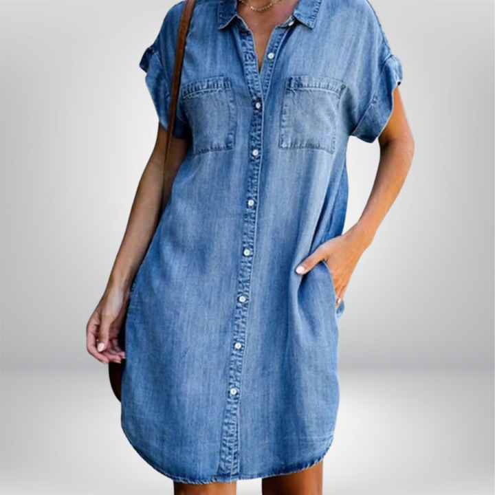 Nora® | Casual Denim Dress