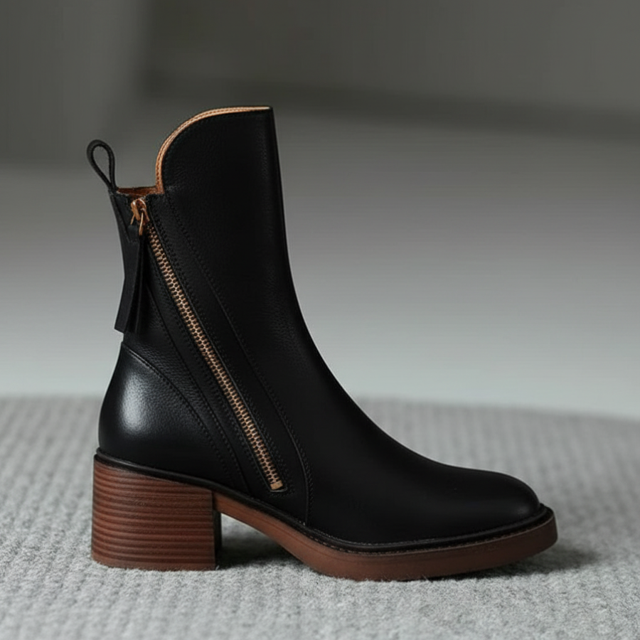 Helena | Classic Zip-Up Boots