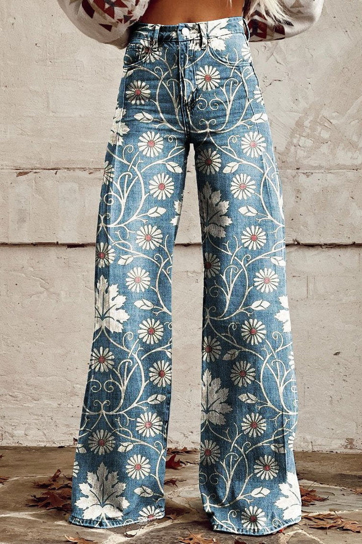 Lily | Boho Trousers in Premium Fabric for an Elegant Look