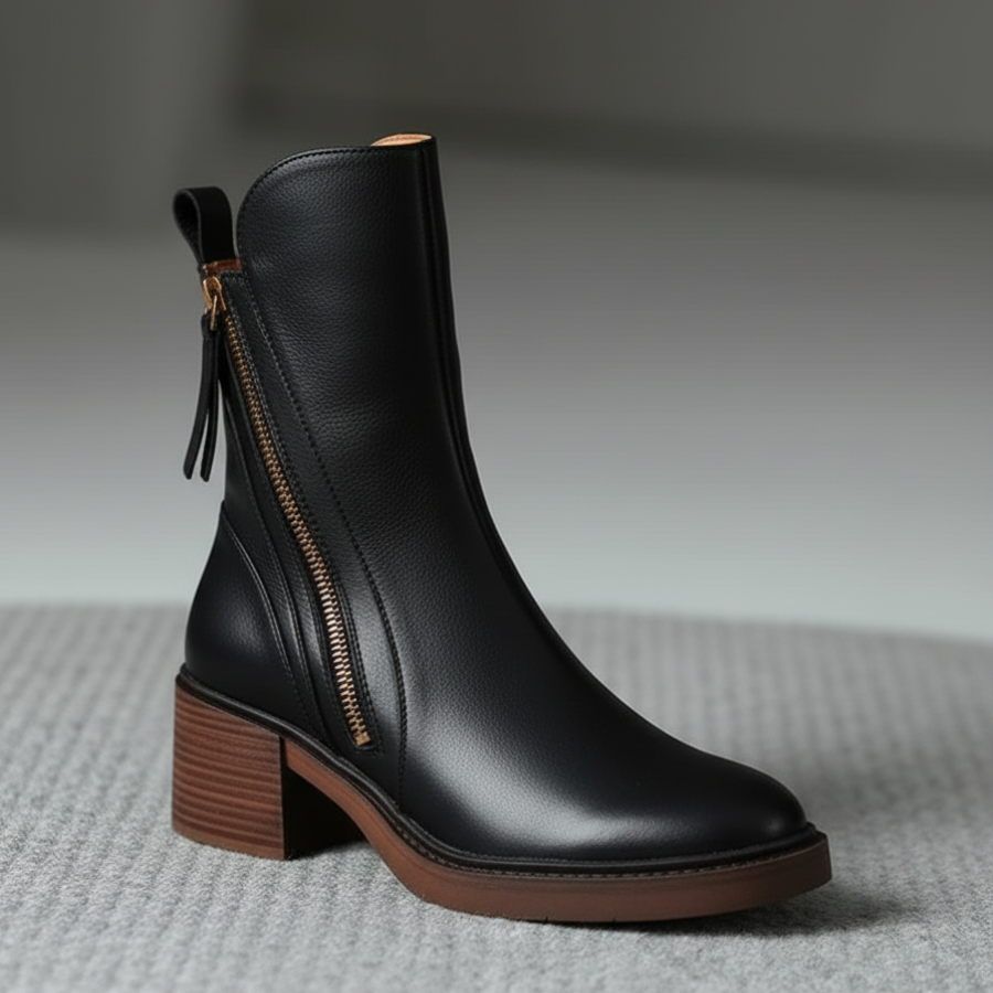 Helena | Classic Zip-Up Boots