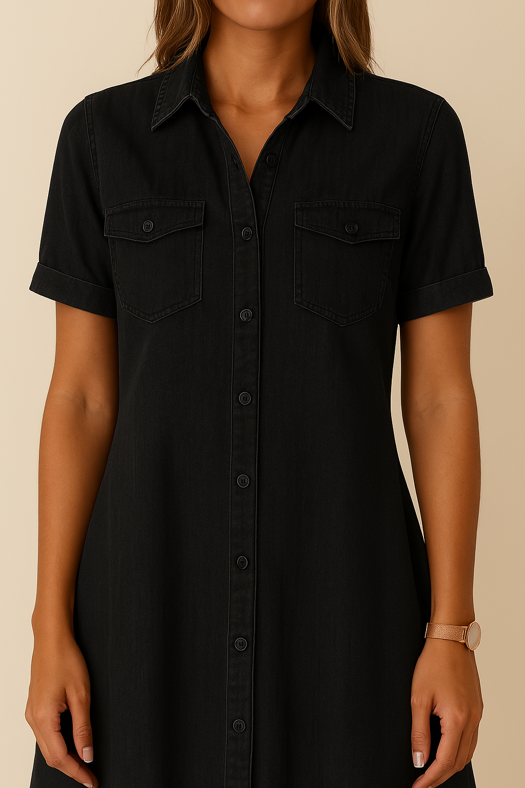 Ivy™ | Easy Fit Button Dress