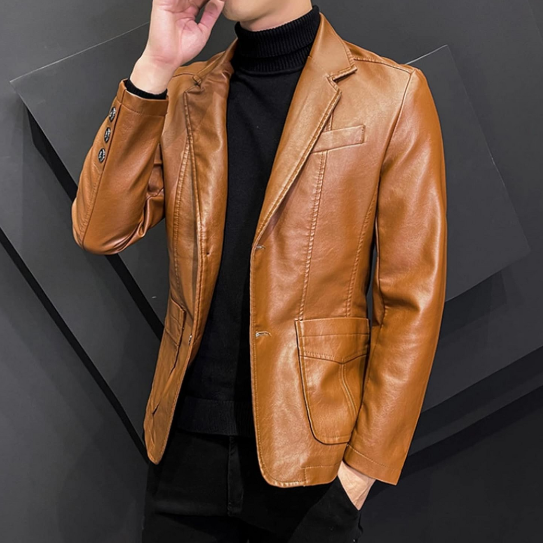 Hugo | Classic Leather Blazer