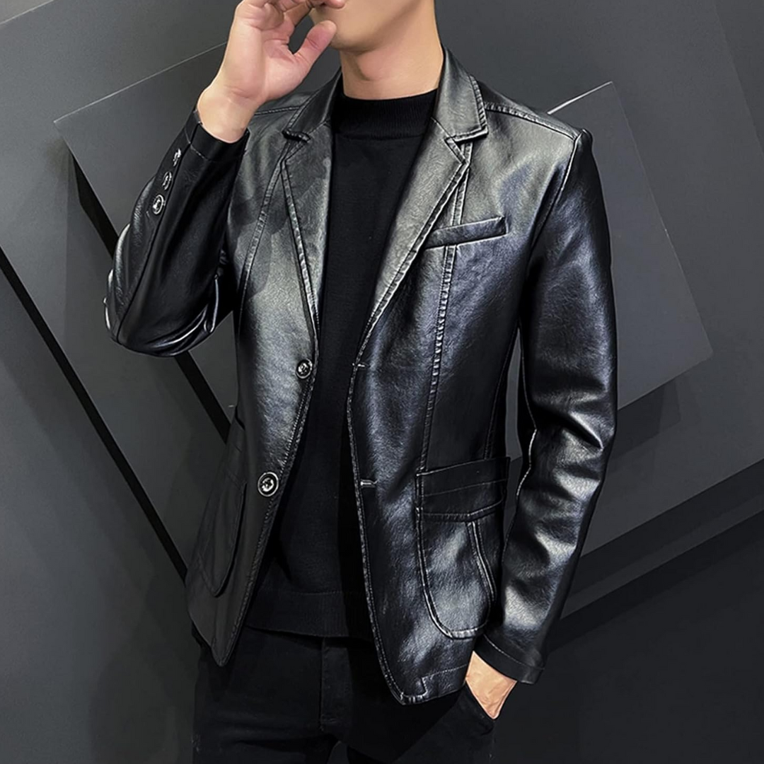 Hugo | Classic Leather Blazer