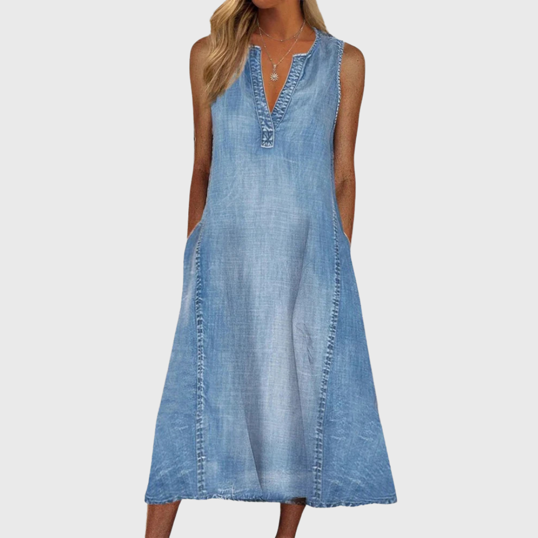 Stella® | Denim Comfort Dress