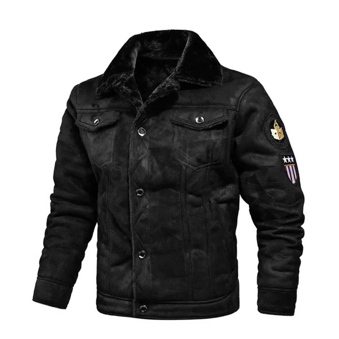Louis™ | Warm and Versatile Leather Jacket