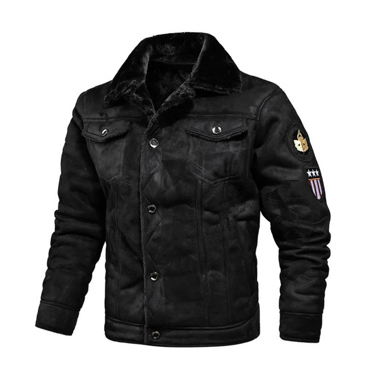 Louis™ | Warm and Versatile Leather Jacket
