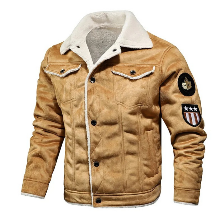 Louis™ | Warm and Versatile Leather Jacket