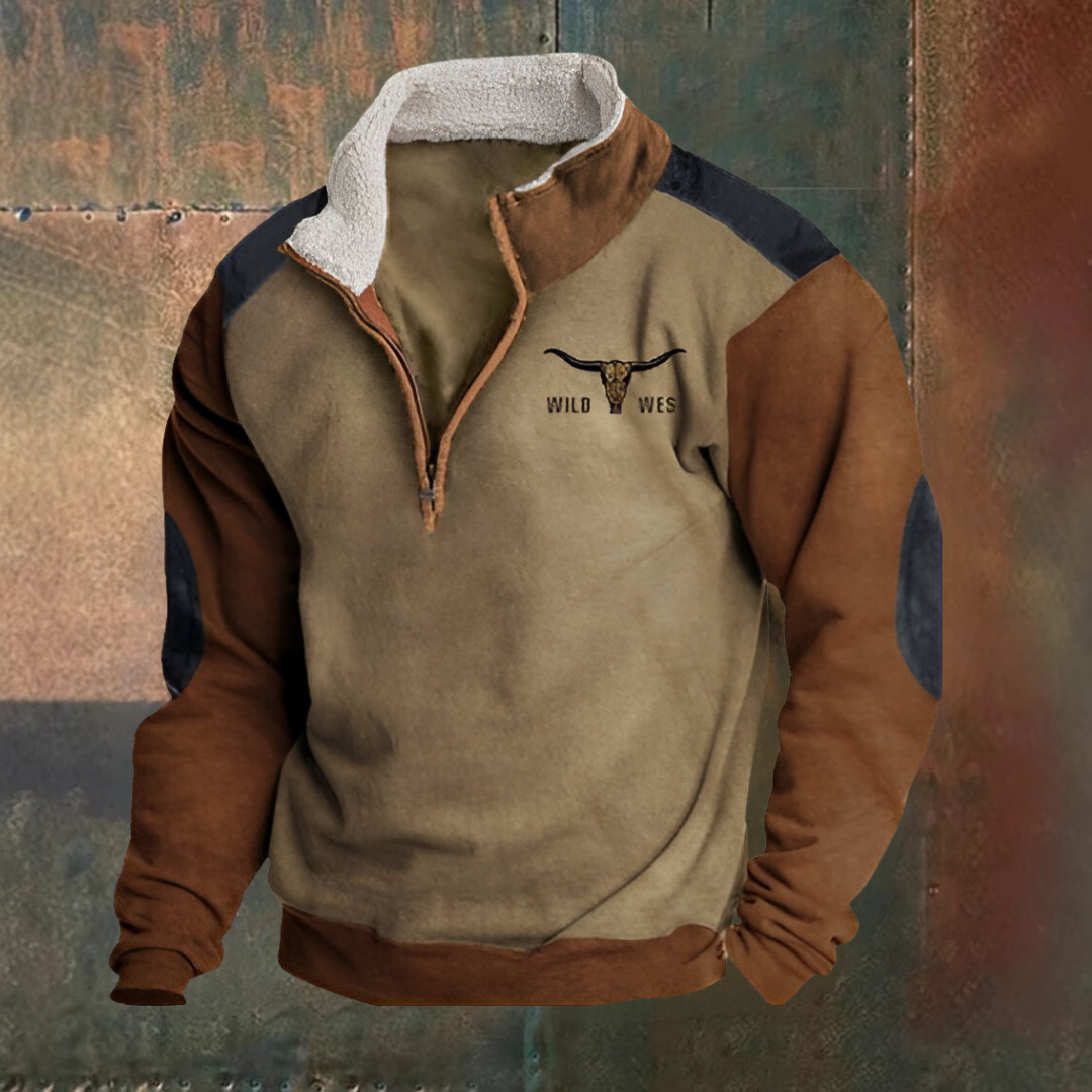 Jake | Comfortable Western Half-Zip