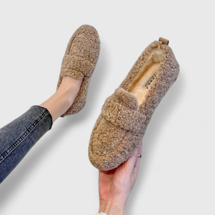 Lorena | Cozy Sherpa Loafers