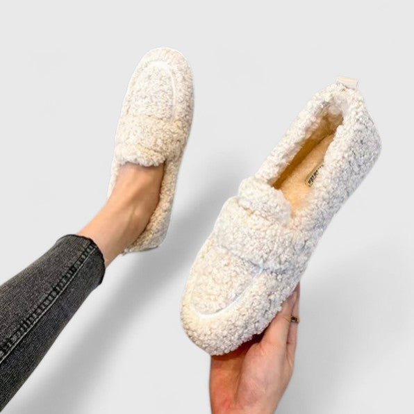 Lorena | Cozy Sherpa Loafers