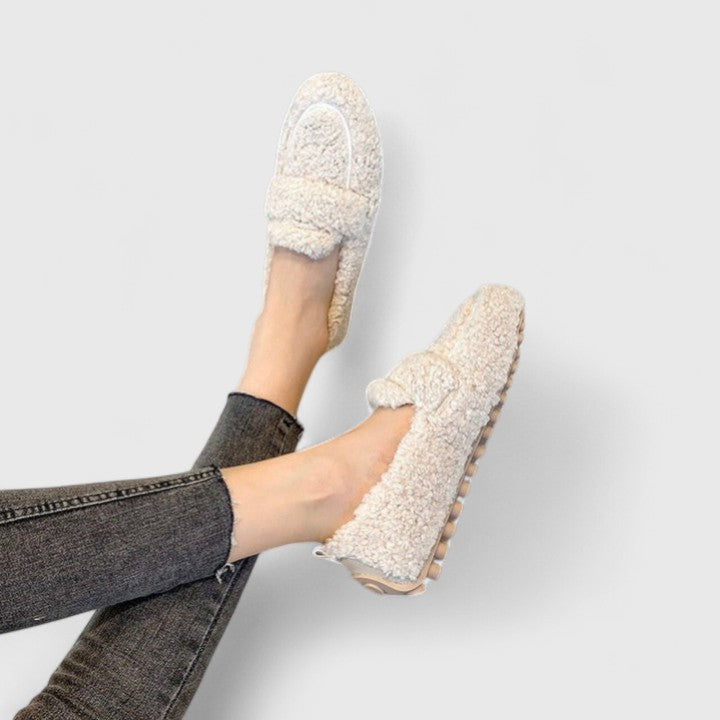 Lorena | Cozy Sherpa Loafers