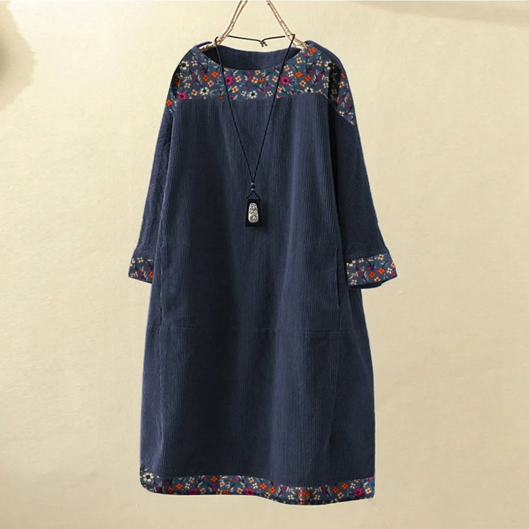 Rose | Embroidered Midi Dress