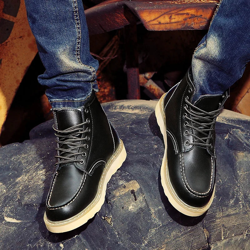 Kenneth | Rugged Leather Work Boots