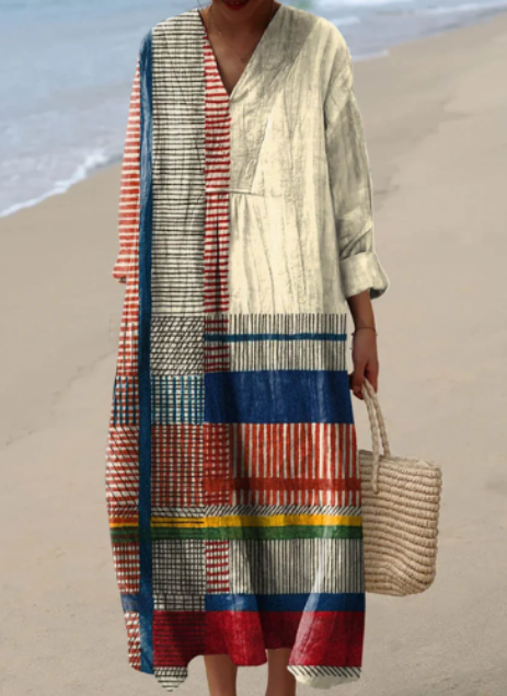 Mae | Comfortable colorful women's dress