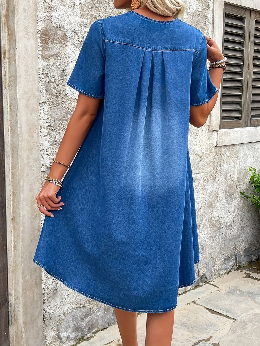Julia™ | Timeless Denim Summer Dress