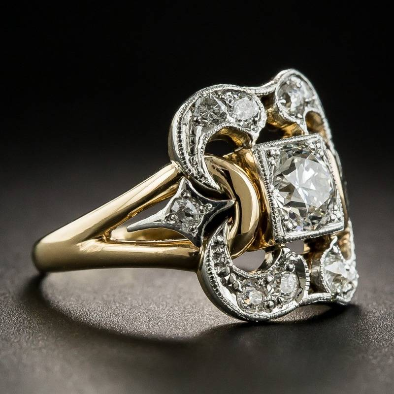 Sinta | Vintage Zirconia Gold Ring