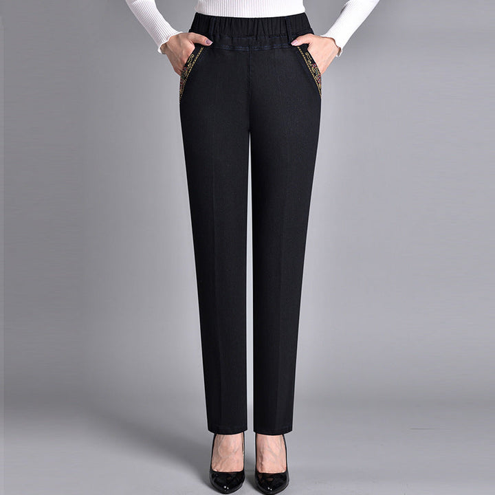 Teresa | Classic High-Waist Pants