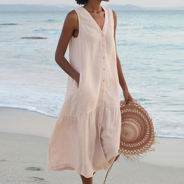 Patricia | Summer V-Neck Dress