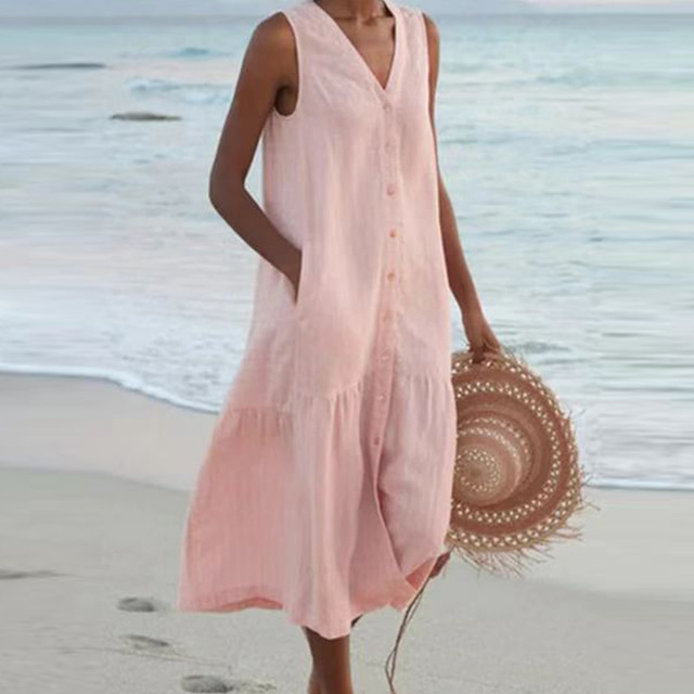 Patricia | Summer V-Neck Dress