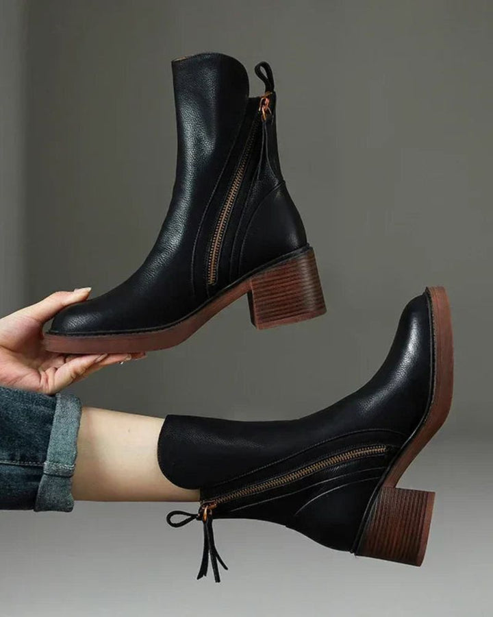 Helena | Classic Zip-Up Boots