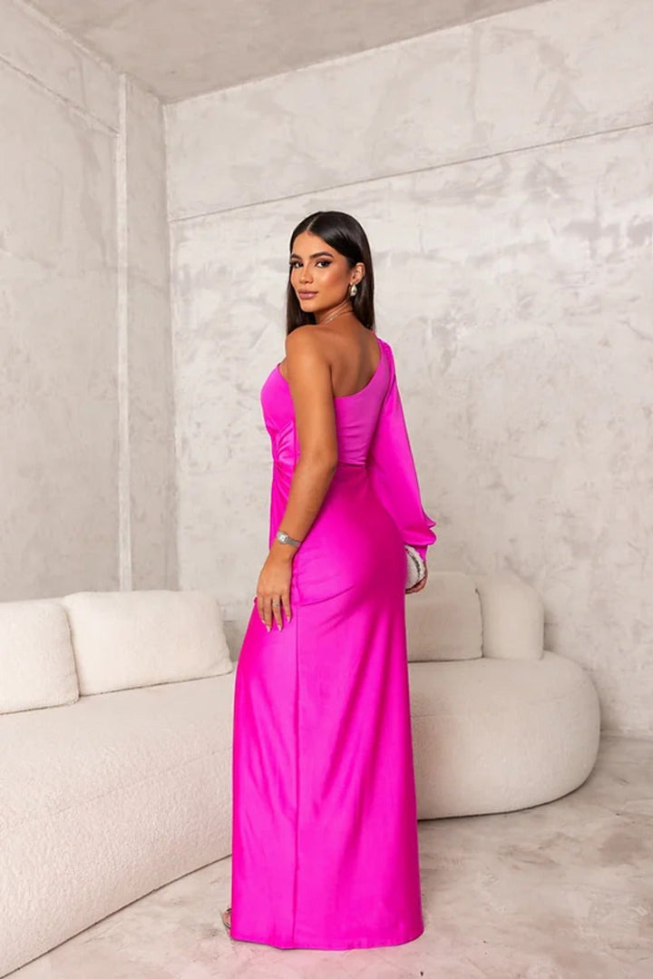 Cindy | One-Shoulder Maxi Dress