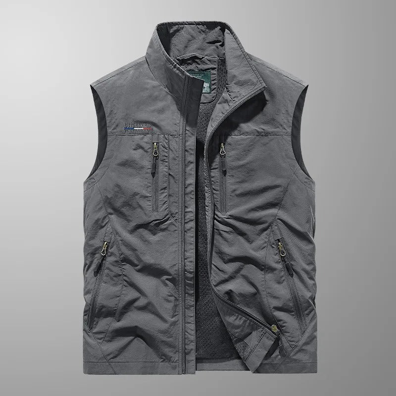 Clifford™ | Breathable Cargo Bodywarmer with Multiple Pockets