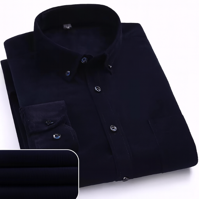 Dean | Classic Corduroy Long Sleeve Shirt