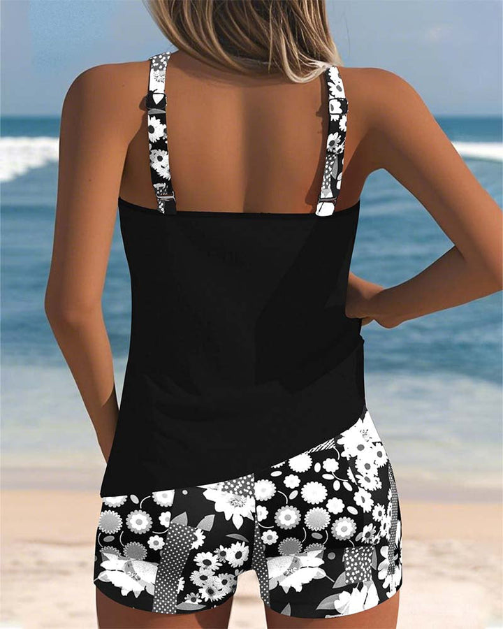 Kelly™ | Floral Two-Piece Swim Set