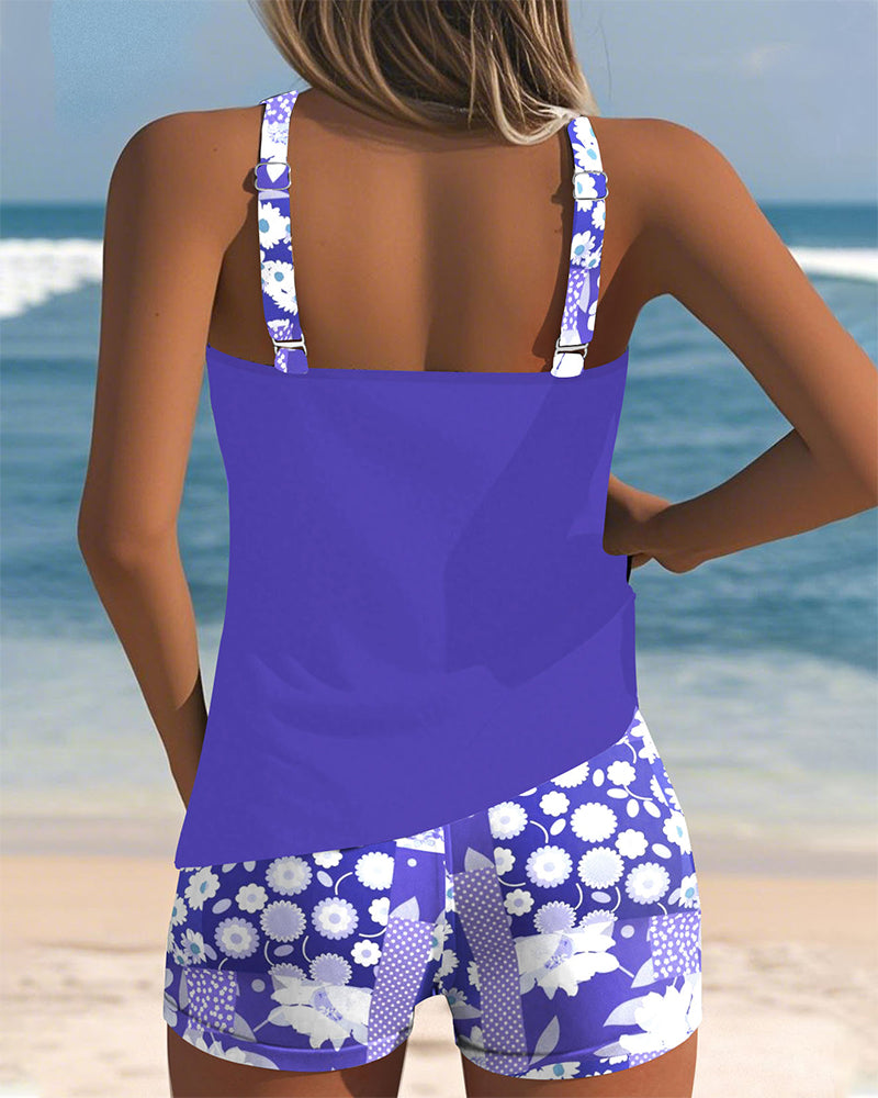 Kelly™ | Floral Two-Piece Swim Set