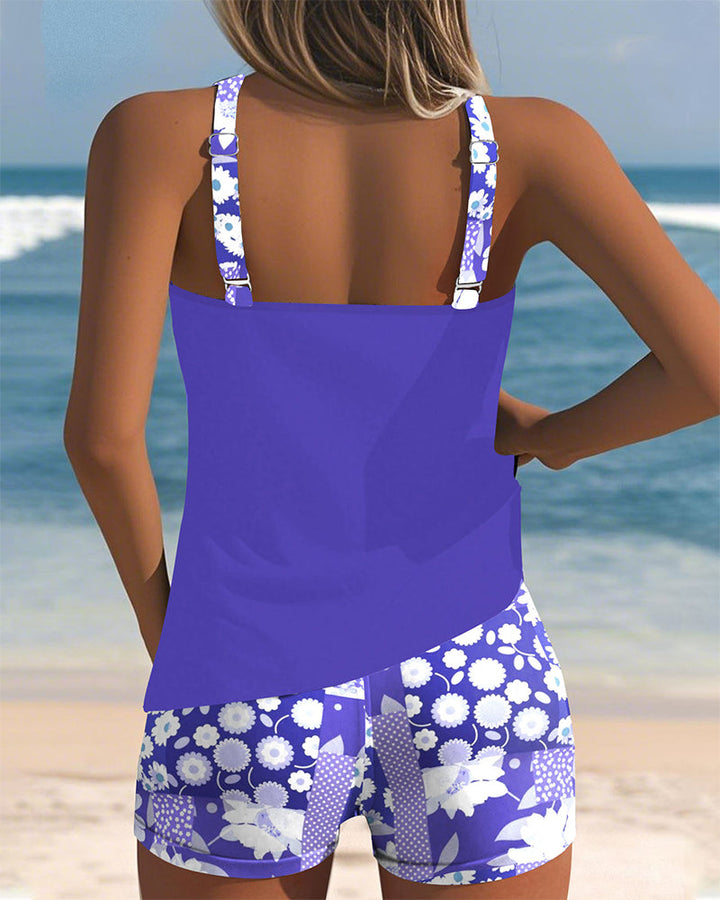 Kelly™ | Floral Two-Piece Swim Set