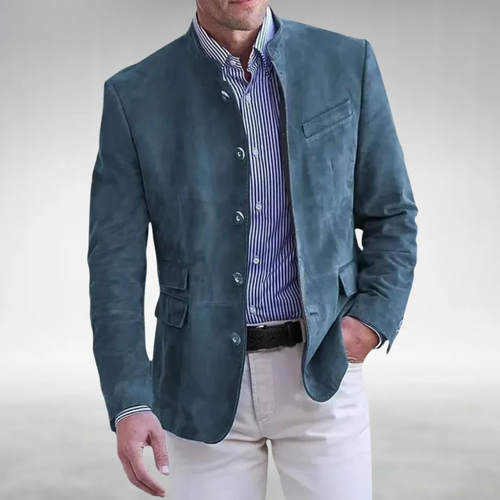 Henry | Modern Stand Collar Blazer