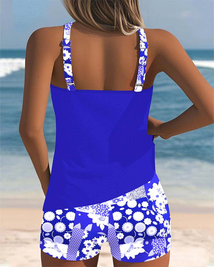 Kelly™ | Floral Two-Piece Swim Set