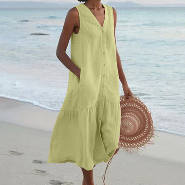 Patricia | Summer V-Neck Dress