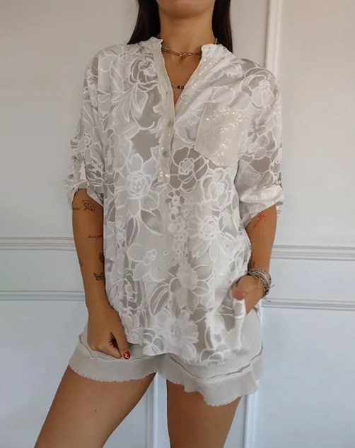Bonnie | Floral Button Blouse