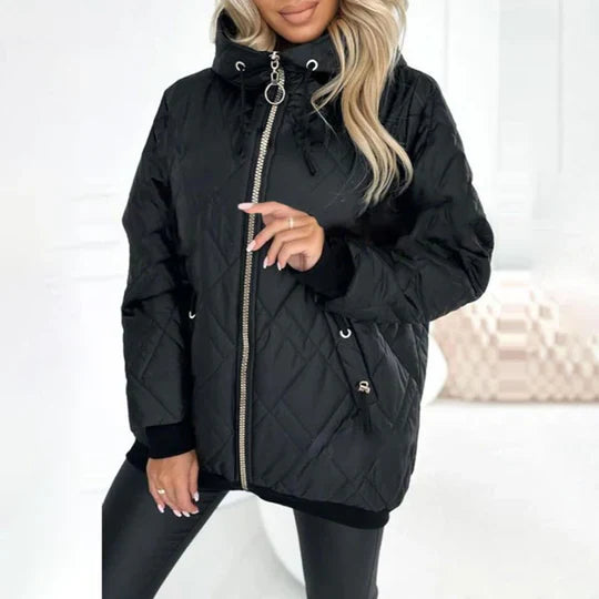 Emily | Quilted Zip-Up Puffer Jacket