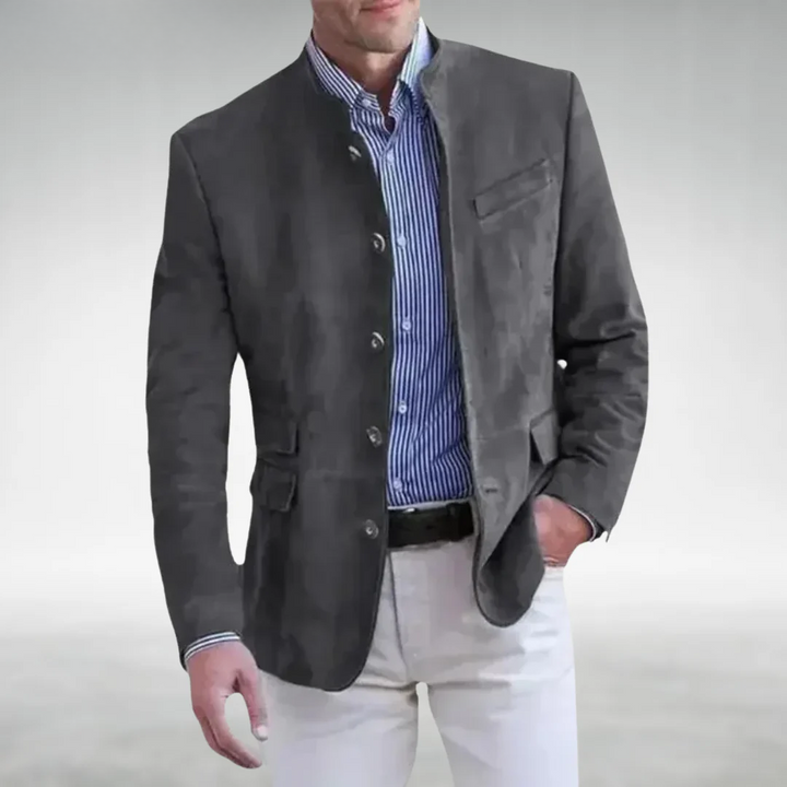 Henry | Modern Stand Collar Blazer