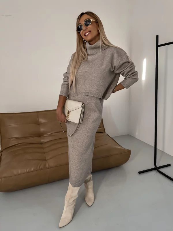 Dakota | Two-Piece Sweater Dress Set