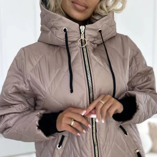 Emily | Quilted Zip-Up Puffer Jacket