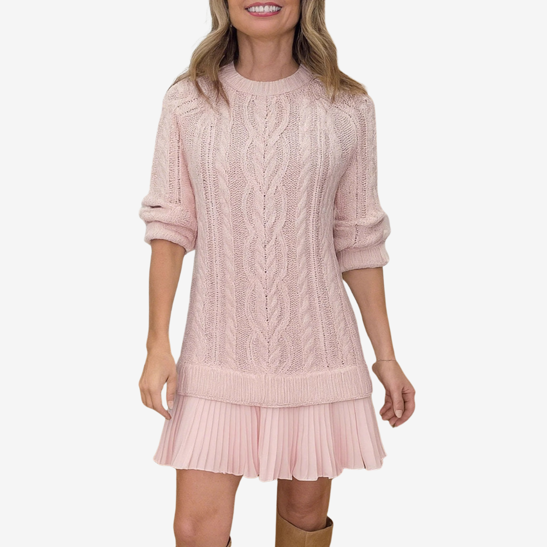 Maxine | Elegant Cable Knit Sweater