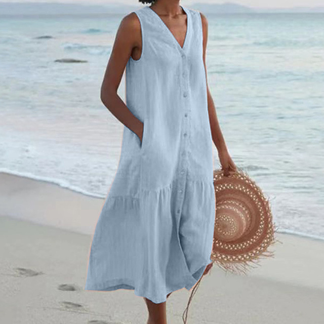 Patricia | Summer V-Neck Dress